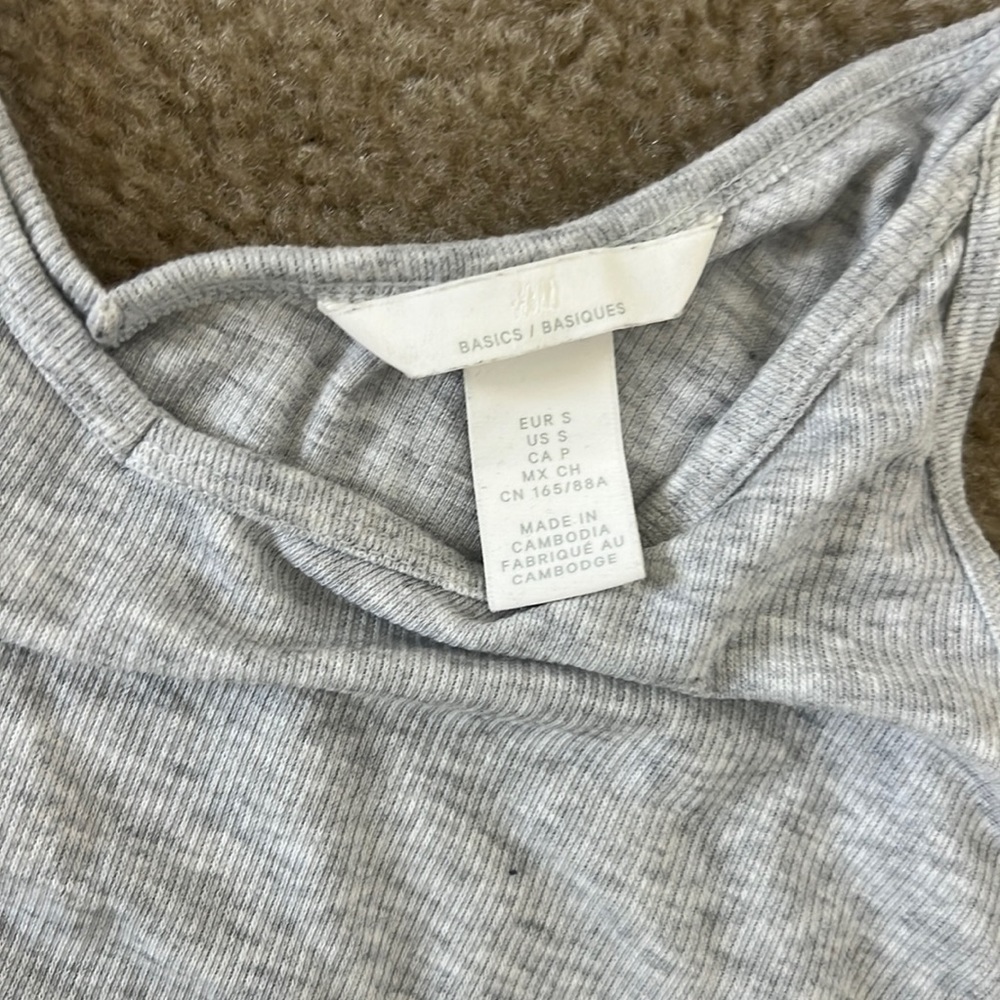 MIDI Dess Grey from HM. Stretchy and Soft. Size S